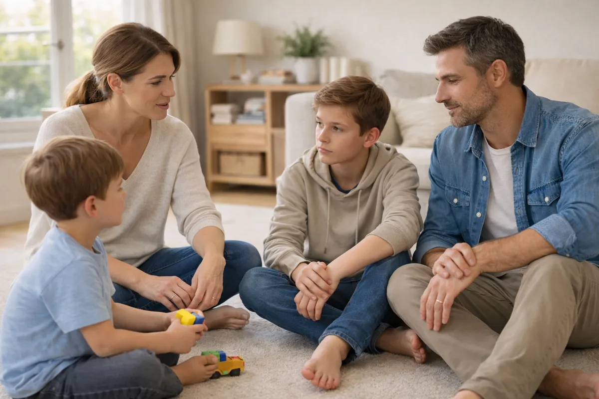 Cómo explicar un divorcio a los hijos según su edad